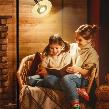 LED室内灯 - HCP058  朝天阅读落地灯